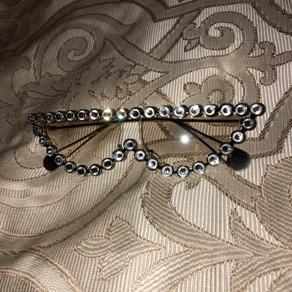 Small Crystal Sunglasses - image 2